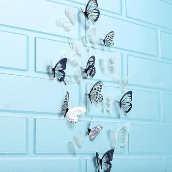 36 Pcs 3D Black White Butterfly Sticker Art Wall Decal Mural Home Decoration Home Decor Bedroom Living Room Mural Art 918
36 Pcs 3D Black White Butterfly Sticker Art Wall Decal Mural Home Decoration Home Decor Bedroom Living Room Mural Art 918