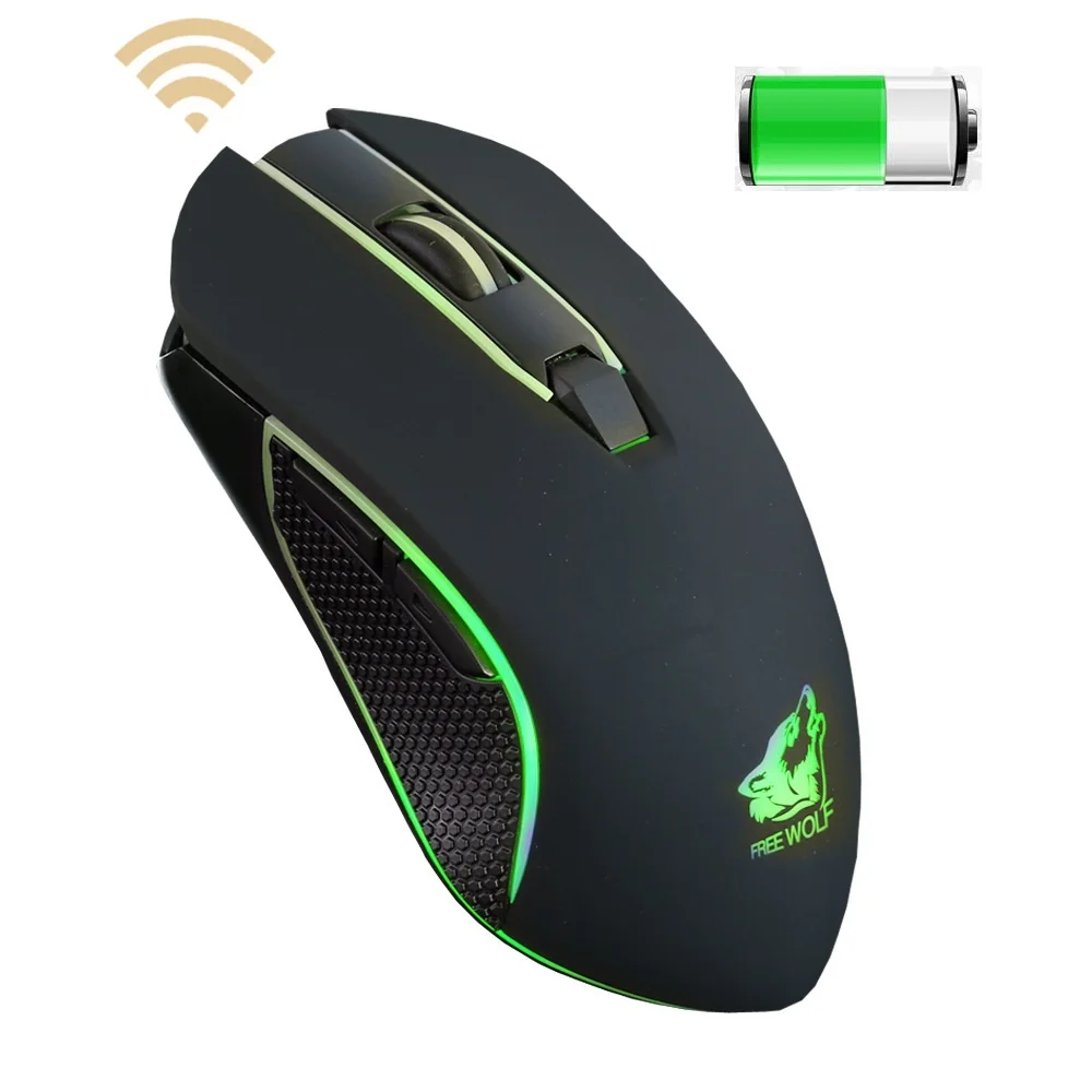 Freewolf X9 Wireless Mouse 1800 Dpi Ergonomic Optical Mouse Fast Move Gaming Mouse High Quality Computer Mouse for Laptop Pc
Freewolf X9 Wireless Mouse 1800 Dpi Ergonomic Optical Mouse Fast Move Gaming Mouse High Quality Computer Mouse for Laptop Pc