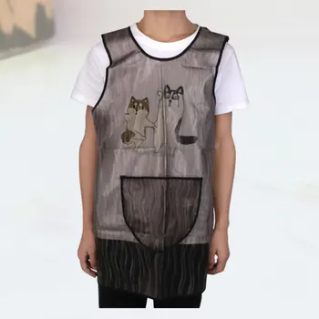 Fashion Barber Apron Hair Cutting Apron Barbers Uniform Hair Dyeing Clothes Transparent Working Clothes for Barber Shop
Fashion Barber Apron Hair Cutting Apron Barbers Uniform Hair Dyeing Clothes Transparent Working Clothes for Barber Shop