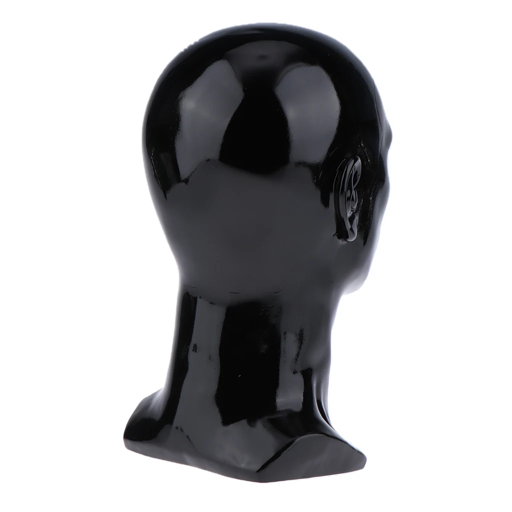2x Male Mannequin Manikin Head Glasses Caps Wigs Jewelry Display Stand Model 2x Male Mannequin Manikin Head Glasses Caps Wigs Jewelry Display Stand Model