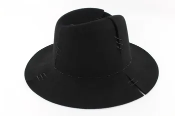 Bowler Hat Cap Curling Woolen Hat Tang Yixin Unique Design Splicing Fedoras Women Men Patchwork England Style Caps Top Hats
Bowler Hat Cap Curling Woolen Hat Tang Yixin Unique Design Splicing Fedoras Women Men Patchwork England Style Caps Top Hats