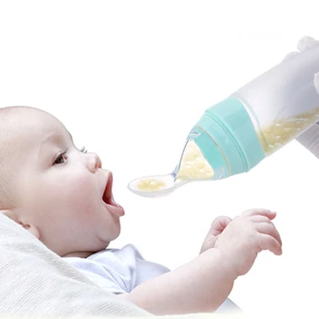 Baby Squeezing Feeding Bottle Spoon Infant Squeezing Feeding Bottle Food Supplement Bottle Vegetable Fruit Rice Cereal Spoon
Baby Squeezing Feeding Bottle Spoon Infant Squeezing Feeding Bottle Food Supplement Bottle Vegetable Fruit Rice Cereal Spoon