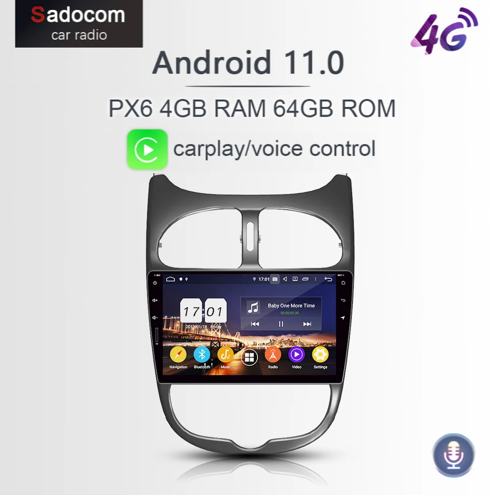 720P PX6 DSP 9 "TDA7851 Android 11 0 4G + 64G 8 ядерный автомобильный dvd-плеер GPS RDS Авторадио wifi