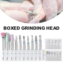 Nail Drill Bits Set 10PCS Nail Drill Bits Cuticle Remover Bits with Storage Box for Manicure Home Nail Salon High Recommend
Nail Drill Bits Set 10PCS Nail Drill Bits Cuticle Remover Bits with Storage Box for Manicure Home Nail Salon High Recommend