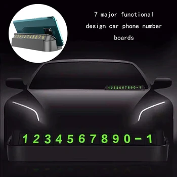 Multifunction Car Temporary Parking Card Phone Number Card Plate with Mobile phone stand Air Freshener Perfume Car Accessories
Multifunction Car Temporary Parking Card Phone Number Card Plate with Mobile phone stand Air Freshener Perfume Car Accessories