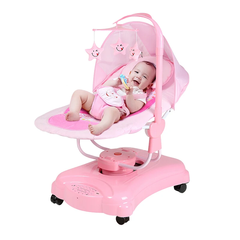 0500 Infant Electric Rocking ChairBaby Sleep Bassinet Children Automatic Smart Cradle with Bluetooth
0500 Infant Electric Rocking ChairBaby Sleep Bassinet Children Automatic Smart Cradle with Bluetooth