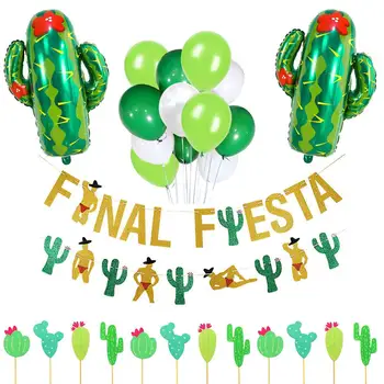 1 Set of Cactus Flag Non-Woven Handmade Beautiful Banner Balloon Set for Party Carnival Decorations
1 Set of Cactus Flag Non-Woven Handmade Beautiful Banner Balloon Set for Party Carnival Decorations