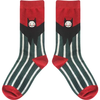 Cartoon Illustration Couple Socks for Women Bat Banana Leisure Cotton Sock Harajuku Hip Hop Street Skateboard Knee-socks Q1537 
Cartoon Illustration Couple Socks for Women Bat Banana Leisure Cotton Sock Harajuku Hip Hop Street Skateboard Knee-socks Q1537
