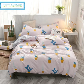 BEST.WENSD Bedding set 4pcs Sweet Refreshing style Cactus full size bedset linens pillow case duvet cover set kids bedding set
BEST.WENSD Bedding set 4pcs Sweet Refreshing style Cactus full size bedset linens pillow case duvet cover set kids bedding set