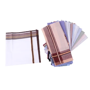 12 pcs Men's Pocket Handerchief Square Hanky Grid Hankie 43x 43cm
12 pcs Men's Pocket Handerchief Square Hanky Grid Hankie 43x 43cm