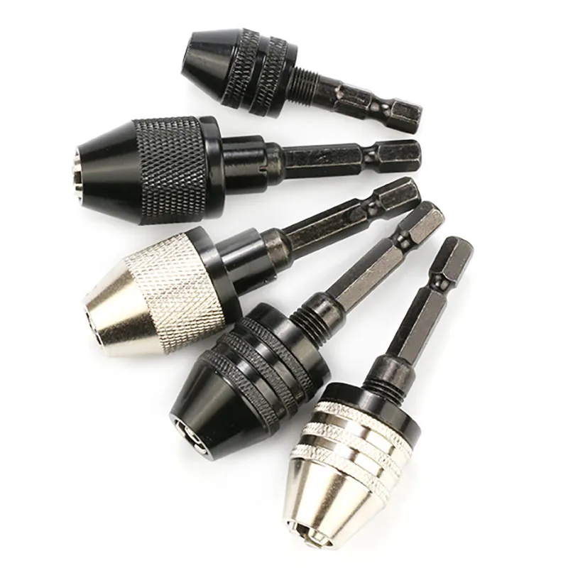 Keyless Shaft Chuck Clamp Screwdriver 0.3-8mm Mini Chuck Clamp Bit 1/4 '' Hex Shank Drill Bit Tool Drill Chuck Converter Adapter
Keyless Shaft Chuck Clamp Screwdriver 0.3-8mm Mini Chuck Clamp Bit 1/4 '' Hex Shank Drill Bit Tool Drill Chuck Converter Adapter