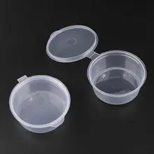 10pcs Disposable Clear Plastic Sauce Pot Chutney Cups Slime Storage Container Box With Lids Kitchen Organizer
10pcs Disposable Clear Plastic Sauce Pot Chutney Cups Slime Storage Container Box With Lids Kitchen Organizer