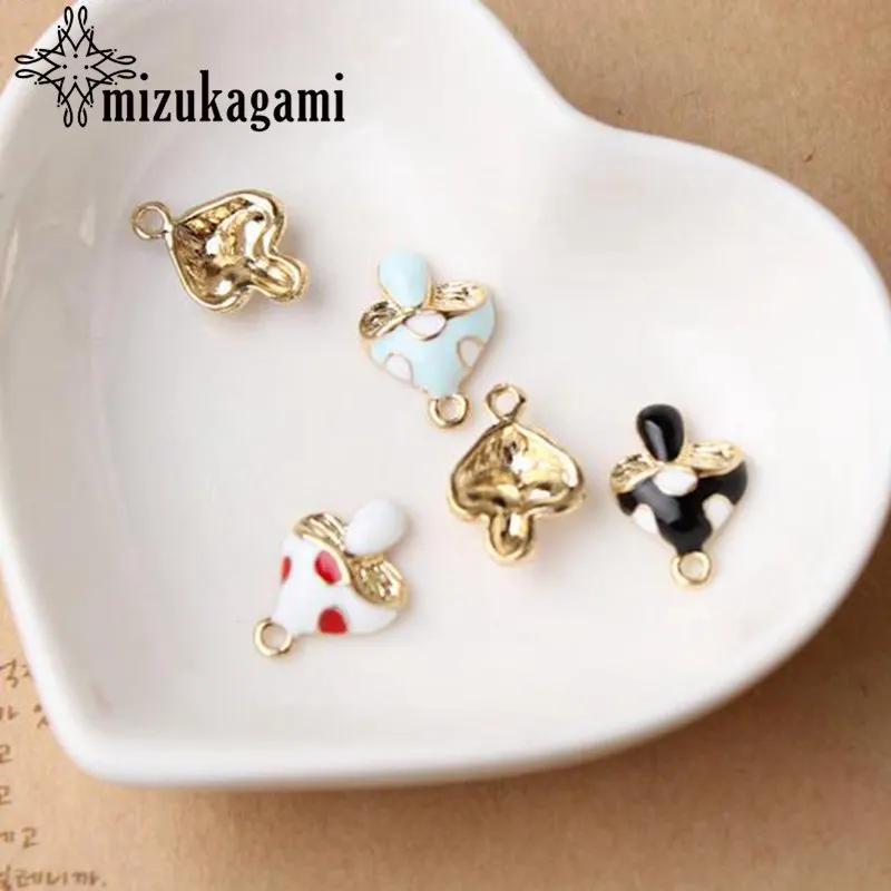 10pcs/lot Diy Jewelry Accessories Drop Oil Alloy Bracelet Necklace Pendant Accessories Small Mushroom Small Pendant
10pcs/lot Diy Jewelry Accessories Drop Oil Alloy Bracelet Necklace Pendant Accessories Small Mushroom Small Pendant