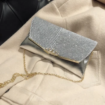 Sequins Square Crossbody Bag 2020 Fashion New High quality PU Leather Women's Designer Handbag Chain Shoulder Messenger Bag
Sequins Square Crossbody Bag 2020 Fashion New High quality PU Leather Women's Designer Handbag Chain Shoulder Messenger Bag