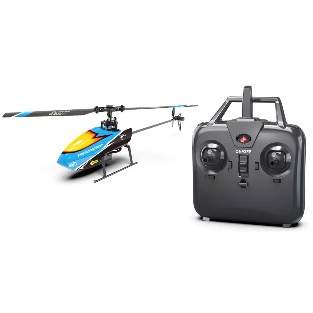 C129 4CH 6 Axis Flybarless RC Helicopter with Remote Controller RTF 2.4GHz Kids Toys Remote Control Aircraft Model
C129 4CH 6 Axis Flybarless RC Helicopter with Remote Controller RTF 2.4GHz Kids Toys Remote Control Aircraft Model