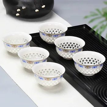 Bone China Bowl Hollow Handmade Cup Ceramic Glazepuer-tea Cup Porcelain Set Blue Home Porcelain Vintage Tea Cup Set AC50TC
Bone China Bowl Hollow Handmade Cup Ceramic Glazepuer-tea Cup Porcelain Set Blue Home Porcelain Vintage Tea Cup Set AC50TC