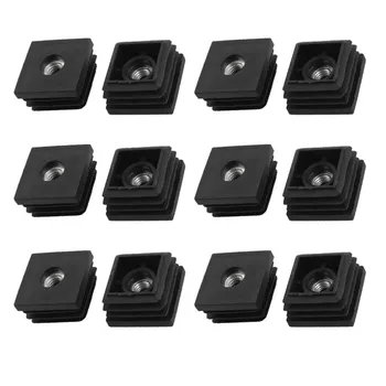 Leveling Feet 8mm Square Tube Inserts Kit Furniture Glide Adjustable Leveler for Shelves Chair Desk Leg 12 Sets
Leveling Feet 8mm Square Tube Inserts Kit Furniture Glide Adjustable Leveler for Shelves Chair Desk Leg 12 Sets