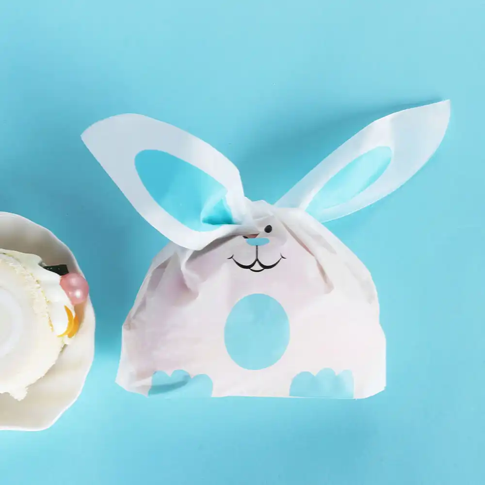 ear rabbit cookie bags candy package easter favors biscuit gift