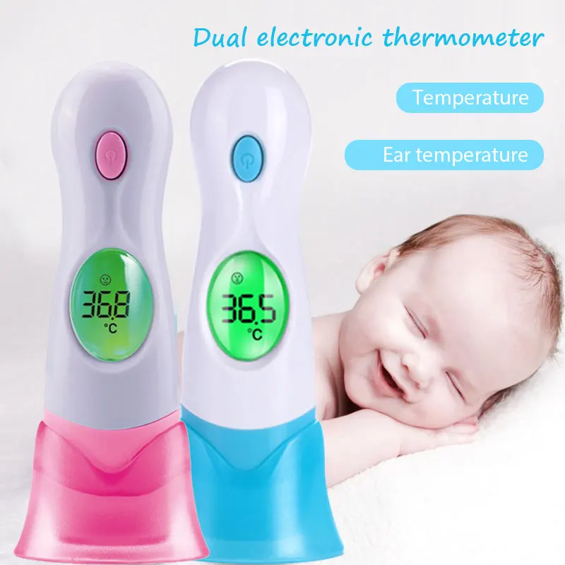 Baby Thermometer Soft Head Thermometer Health Adult Digital Thermometer Safe Baby Family Safe Cute Fever Temperature Measuerment