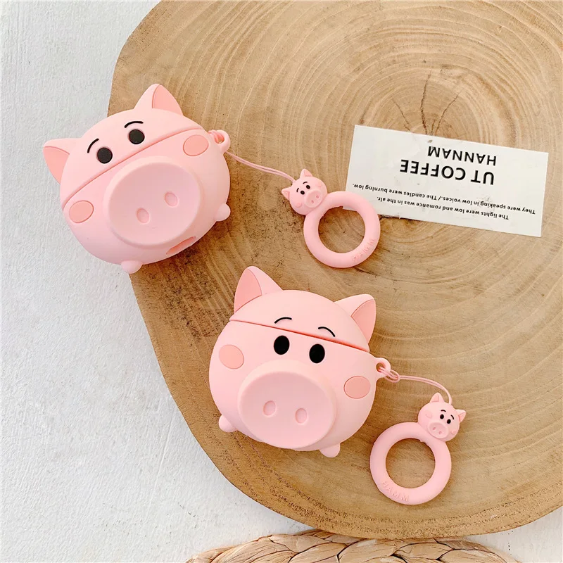 For Airpods Pro Case 3D Pig Cartoon Soft Silicone Wireless Earphone Cases For Apple Airpod 3 Case Cute Cover Funda
For Airpods Pro Case 3D Pig Cartoon Soft Silicone Wireless Earphone Cases For Apple Airpod 3 Case Cute Cover Funda