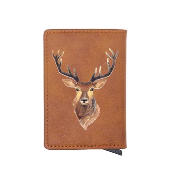 Vintage Brown Color Elk Digital Printing Card Holder Wallet Classic Men Women Leather Small Purse
Vintage Brown Color Elk Digital Printing Card Holder Wallet Classic Men Women Leather Small Purse