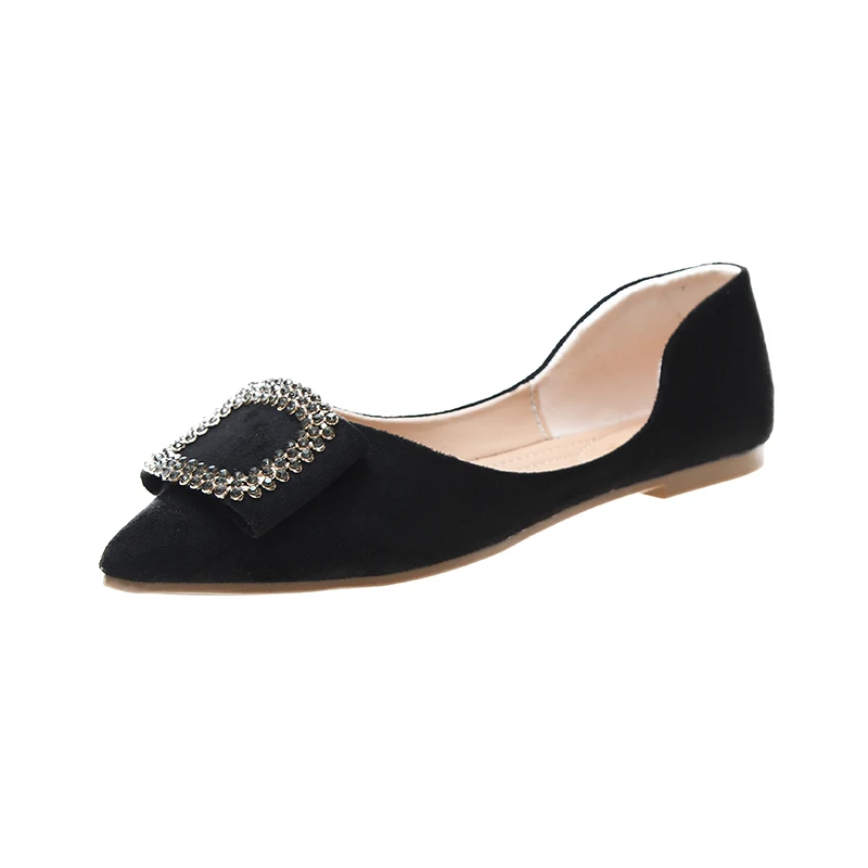Women Flats 2019 Spring Summer Flat Heel Pointed Toe Shoes Sandals Slip on Rubber Shoes Women Shallow Mouth Korean Shoes
Women Flats 2019 Spring Summer Flat Heel Pointed Toe Shoes Sandals Slip on Rubber Shoes Women Shallow Mouth Korean Shoes