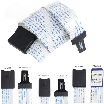 500pcs/lot 48CM/60CM SD card Female to TF micro SD Male ( SD to SD , TF to TF )Flexible Card Extension cable Extender reader
500pcs/lot 48CM/60CM SD card Female to TF micro SD Male ( SD to SD , TF to TF )Flexible Card Extension cable Extender reader