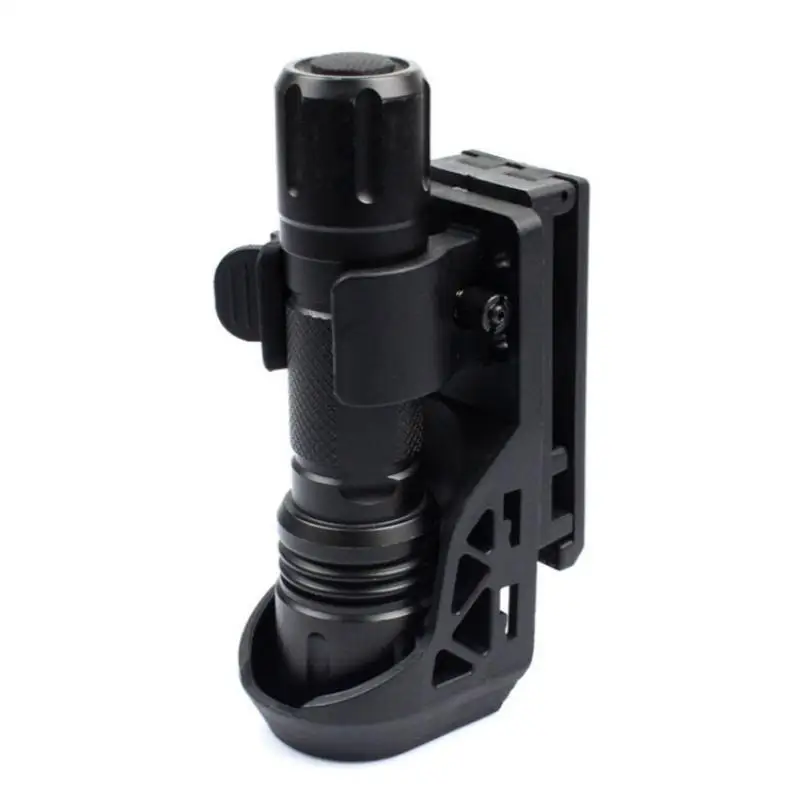 Tactical Flashlight Holster with Lever Side Lock System Only for 1"-1.25" Diameter Flashlight, Tactical Flashlight Holder
Tactical Flashlight Holster with Lever Side Lock System Only for 1"-1.25" Diameter Flashlight, Tactical Flashlight Holder