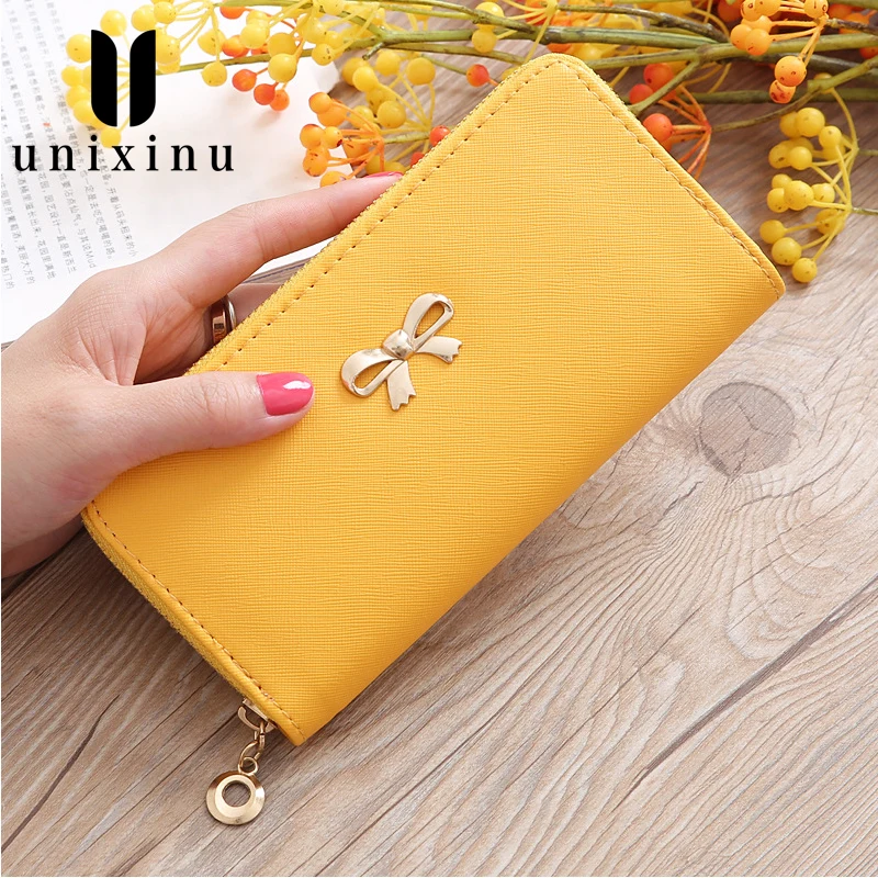 2019 Cute PU Leather Purse Bow-shaped Decoration Long Multi-card Wallet Purse Buckle Clutch Mobile Phone Student Women's Wallet
2019 Cute PU Leather Purse Bow-shaped Decoration Long Multi-card Wallet Purse Buckle Clutch Mobile Phone Student Women's Wallet