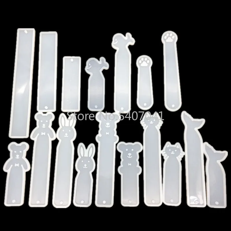 1PC Rabbit Cat Bear Dolphin Bookmarks Pendant DIY Silicone Mold Dried Flower Jewelry Accessories Tools Equipments Resin Molds
1PC Rabbit Cat Bear Dolphin Bookmarks Pendant DIY Silicone Mold Dried Flower Jewelry Accessories Tools Equipments Resin Molds
