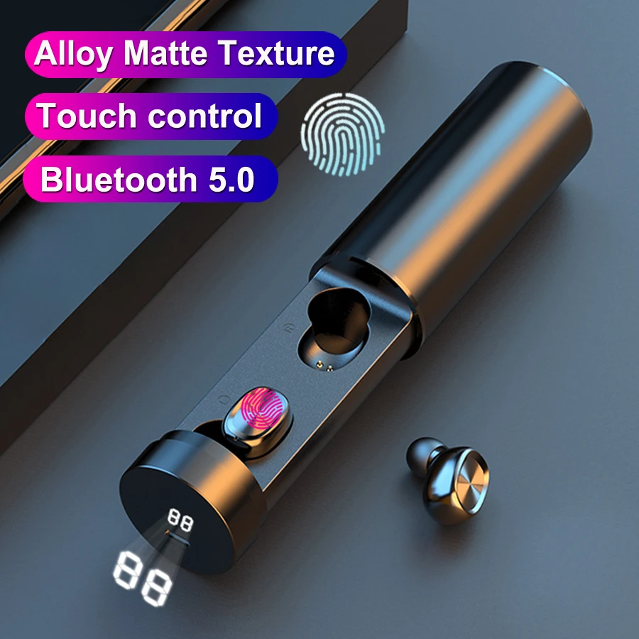 B9 TWS Bluetooth Earphone 5.0 Wireless 8D HIFI Sport Earphone MIC Earbuds Gaming Music Headset For Xiaomi Samsung Huawei
B9 TWS Bluetooth Earphone 5.0 Wireless 8D HIFI Sport Earphone MIC Earbuds Gaming Music Headset For Xiaomi Samsung Huawei