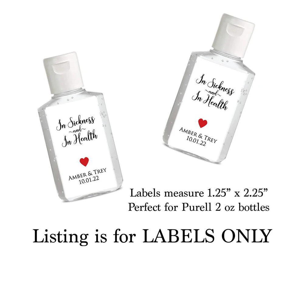 Personalized Mini Hand Sanitizer Sticker Sanitizer Sticker Heart Hand Sanitizer Labels Share Love Not Germs Wedding Sanitizer
Personalized Mini Hand Sanitizer Sticker Sanitizer Sticker Heart Hand Sanitizer Labels Share Love Not Germs Wedding Sanitizer