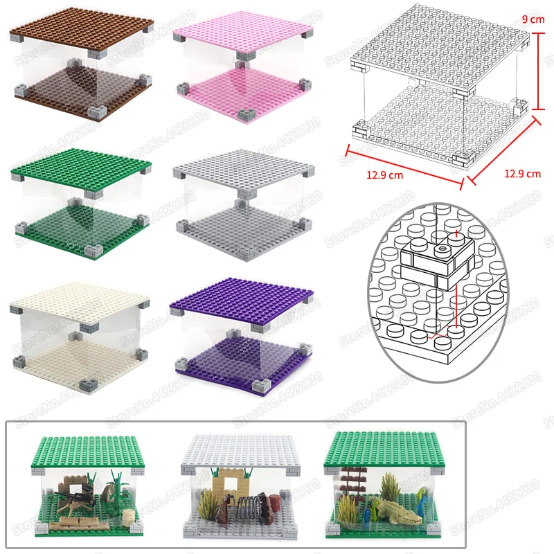 Box Legoinglys Building Blocks Display Dust Cover Assembly Model City Technology Military Figures Give Child Christmas Gift Toys
Box Legoinglys Building Blocks Display Dust Cover Assembly Model City Technology Military Figures Give Child Christmas Gift Toys