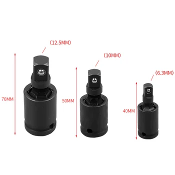 Sockets Drive Swivel Joint 1/2 3/8 1/4 Drive Professional Nut Driver 1pc Supplies
Sockets Drive Swivel Joint 1/2 3/8 1/4 Drive Professional Nut Driver 1pc Supplies