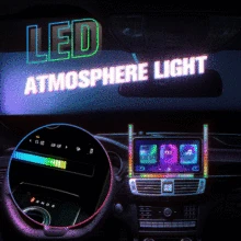NEW Music Sound control LED Atmosphere Light Colorful Sound Control Light app control Pickup Voice Activated Rhythm Lights
NEW Music Sound control LED Atmosphere Light Colorful Sound Control Light app control Pickup Voice Activated Rhythm Lights