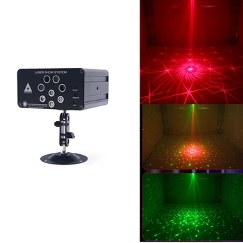 128 in 1 Laser Party Light DJ Disco Lights Stage Lighting pattern Projector Sound Activated Flash Strobe Light for Parties Home
128 in 1 Laser Party Light DJ Disco Lights Stage Lighting pattern Projector Sound Activated Flash Strobe Light for Parties Home