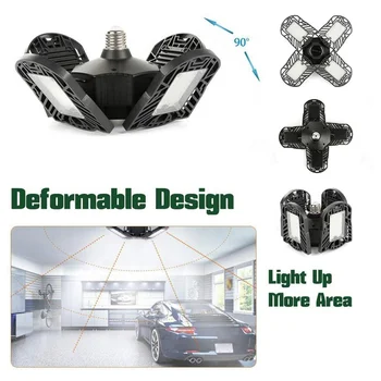 Super Bright LED Garage Light Industrial Lighting Adjustable Aluminum Heads for Home Warehouse Workshop Folding Ceiling Light
Super Bright LED Garage Light Industrial Lighting Adjustable Aluminum Heads for Home Warehouse Workshop Folding Ceiling Light