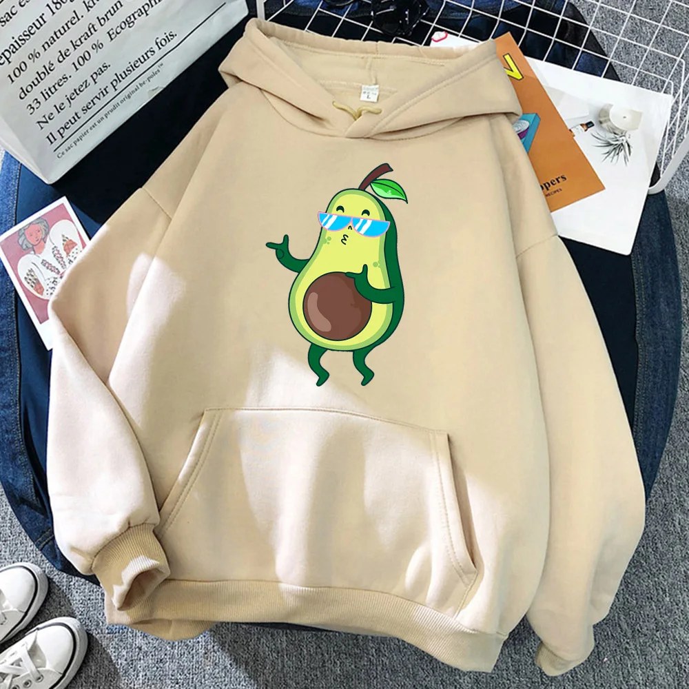 Womens Hoodie Avocado Dancing With Sunglasses Printed Sweater Womans Casual Oversized Long Sleeve Funny Fruit Lady Sweatshirts
Womens Hoodie Avocado Dancing With Sunglasses Printed Sweater Womans Casual Oversized Long Sleeve Funny Fruit Lady Sweatshirts