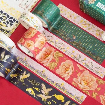 2 Patterns/Set Flying Crane Series Adhesive Plaster Sticky Paper Hot Stamping Tape Scrapbooking Decor Stationery School Supply
2 Patterns/Set Flying Crane Series Adhesive Plaster Sticky Paper Hot Stamping Tape Scrapbooking Decor Stationery School Supply
