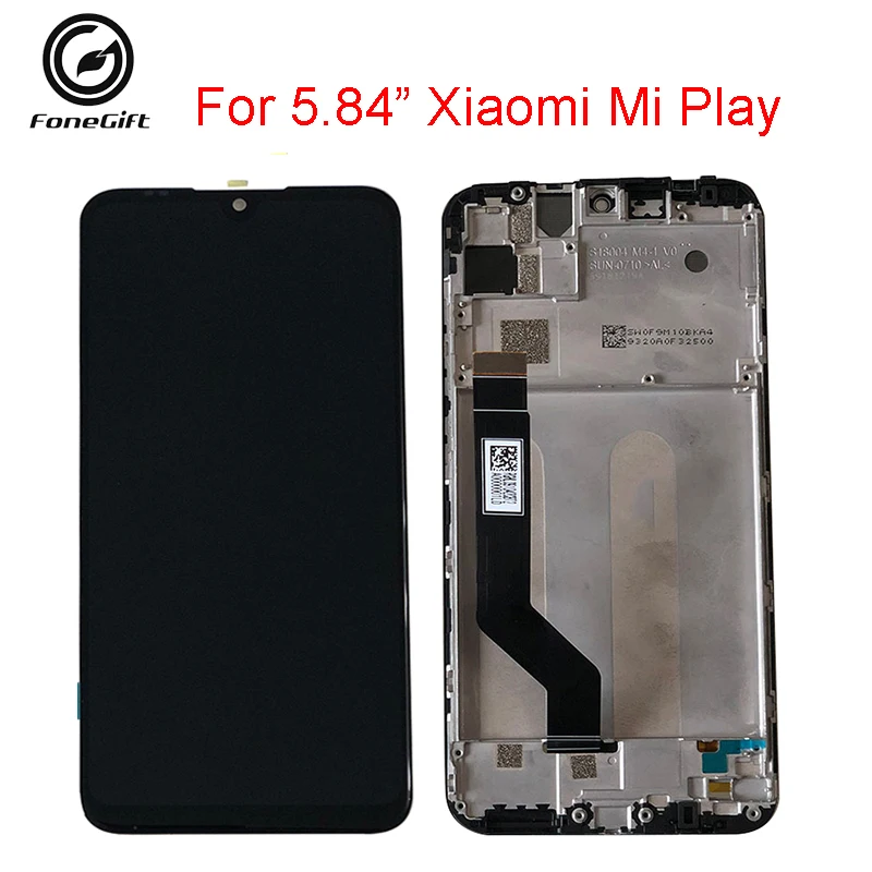 5.84inch original FoneGift For Xiaomi Play LCD Screen Display with Touch Panel Digitizer+Frame For Xiaomi Mi Play
5.84inch original FoneGift For Xiaomi Play LCD Screen Display with Touch Panel Digitizer+Frame For Xiaomi Mi Play