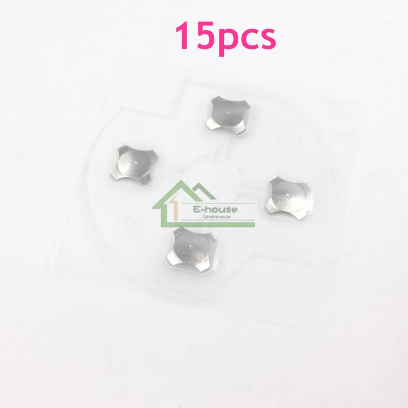 15pcs for Xbox One Controller Metal Conductive fIlm D Pads Metal Dome Snap Replacement
15pcs for Xbox One Controller Metal Conductive fIlm D Pads Metal Dome Snap Replacement