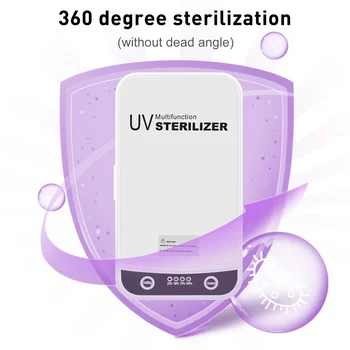 Multifunction Cell Phone Box Support Eliminator Ultraviolet Case for Acessories Toothbrush ND998
Multifunction Cell Phone Box Support Eliminator Ultraviolet Case for Acessories Toothbrush ND998