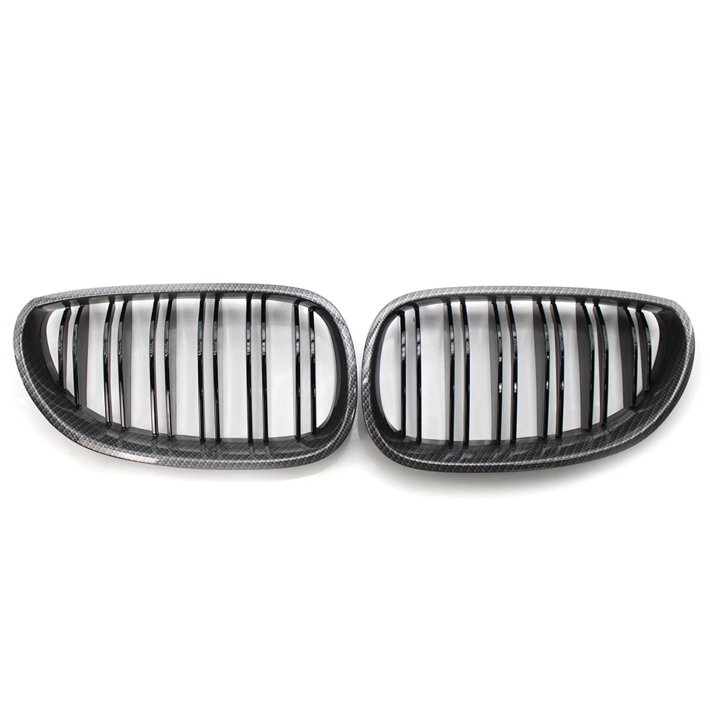 For BMW E60 E61 M5 5 Series 2003-2009 Carbon Fiber Frame Black Double Line Grill
For BMW E60 E61 M5 5 Series 2003-2009 Carbon Fiber Frame Black Double Line Grill