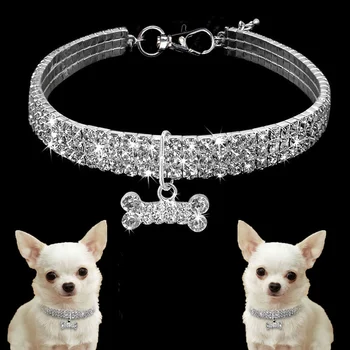 Rhinestone Collar Dog Collar Rhinestone Shih Tzu Small Dog Collar Yorkshire Terrier Accessories Pet Puppy Cat Fashion Necklace
Rhinestone Collar Dog Collar Rhinestone Shih Tzu Small Dog Collar Yorkshire Terrier Accessories Pet Puppy Cat Fashion Necklace