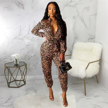 Leopard Print Sexy Women 2019 Autumn Winter Mesh Long Jumpsuit Bodycon Streetwear Festival Body Outfits Party Clothing O8
Leopard Print Sexy Women 2019 Autumn Winter Mesh Long Jumpsuit Bodycon Streetwear Festival Body Outfits Party Clothing O8
