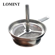 Narguilé shisha titular da tela de carvão vegetal com alça acessórios da tigela do tabaco do narguile gadget LM-712(China)