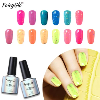 FairyGlo 10ML Cheese Candy Gel Polish Soak Off UV LED Gel Varnish Semi Permannet Nail Art Lacquer Enamel Nail UV Polish Manicure
FairyGlo 10ML Cheese Candy Gel Polish Soak Off UV LED Gel Varnish Semi Permannet Nail Art Lacquer Enamel Nail UV Polish Manicure