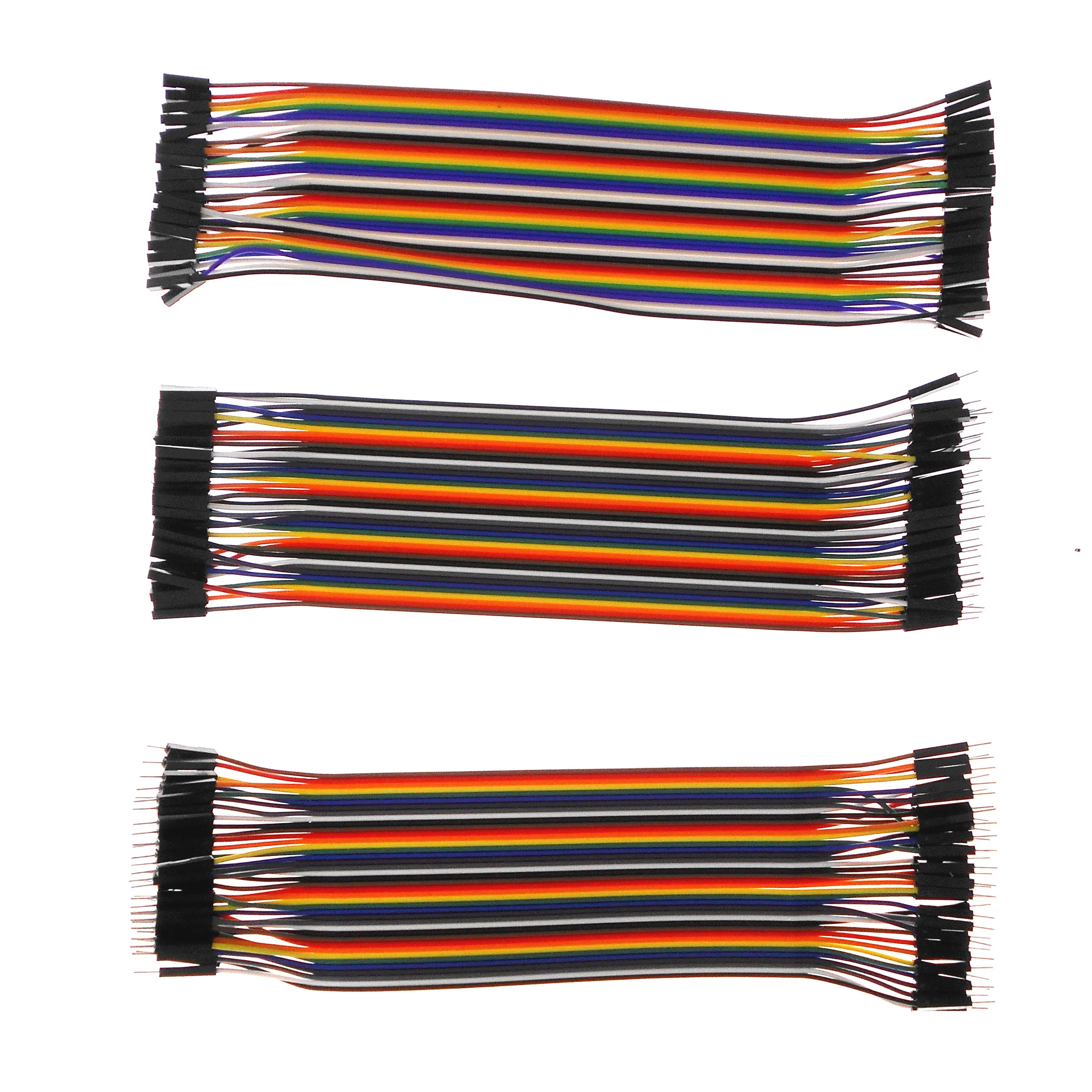 40pcs/lot 20cm 1P-1P 40P 2.54mm Dupont Wire Color Jumper Cable male Female Jumper Wire cable
40pcs/lot 20cm 1P-1P 40P 2.54mm Dupont Wire Color Jumper Cable male Female Jumper Wire cable