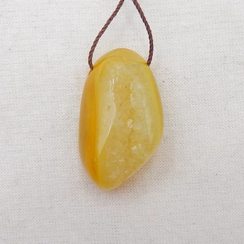 Natural Semiprecious stone jewelry, Agate Fashion Pendant Bead 32x19x4mm,10g
Natural Semiprecious stone jewelry, Agate Fashion Pendant Bead 32x19x4mm,10g