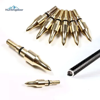 12PCS Golden Practice Arrowhead Shooting Broadhead Arrow Head Tips Points Beginner For Pure Carbon/Mixed Carbon/FRP Arrows
12PCS Golden Practice Arrowhead Shooting Broadhead Arrow Head Tips Points Beginner For Pure Carbon/Mixed Carbon/FRP Arrows